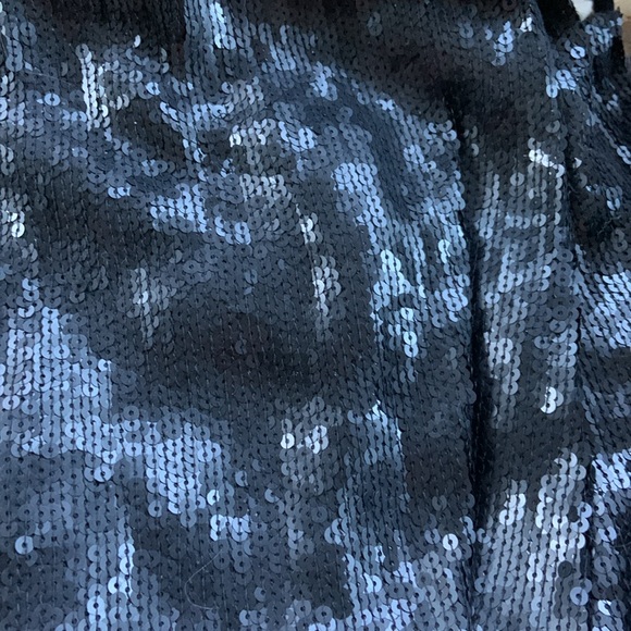 Chan Luu * Beautiful * Long Black Sequin Maxi Skirt - Picture 4 of 9